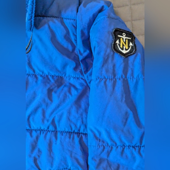 Nautica Youth Fleece Lined Puffer Jacket Size L (7) - Picture 3 of 7